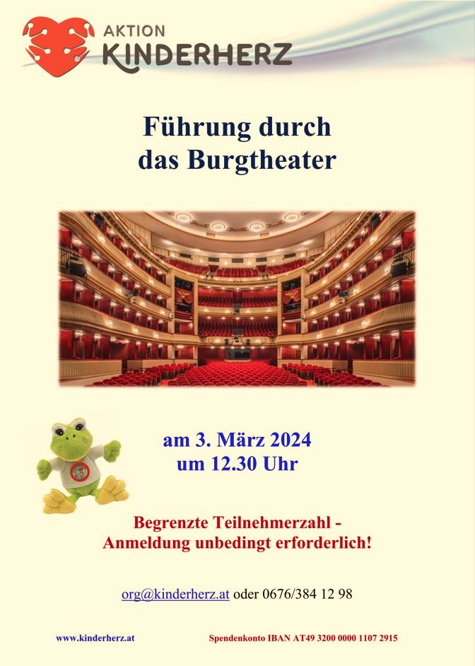 Familientreffen Führung Burgtheater 3.März